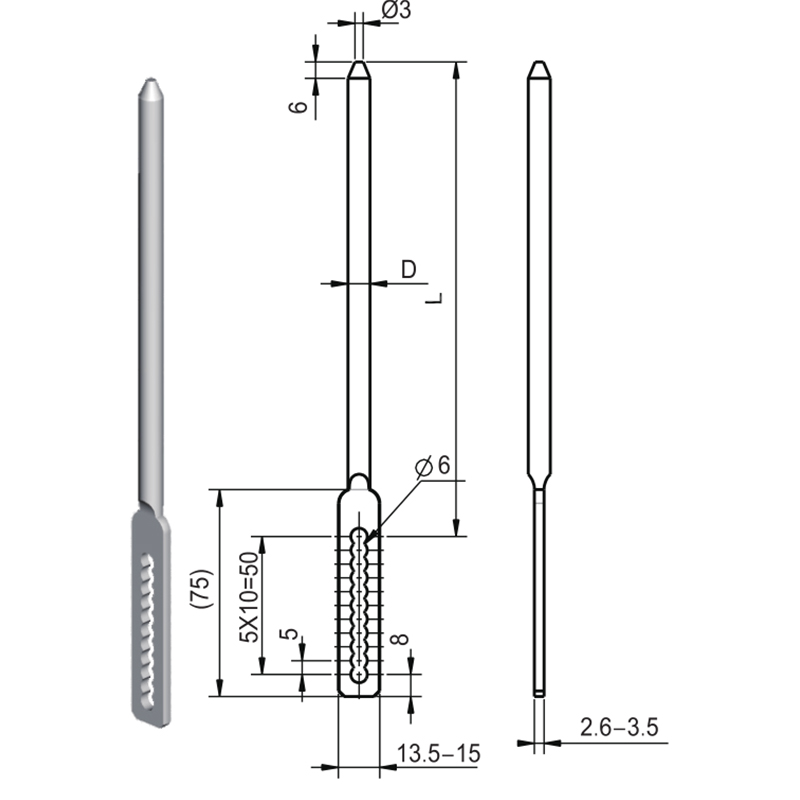 LG003 Accessories Slat Nasctha Tionscail