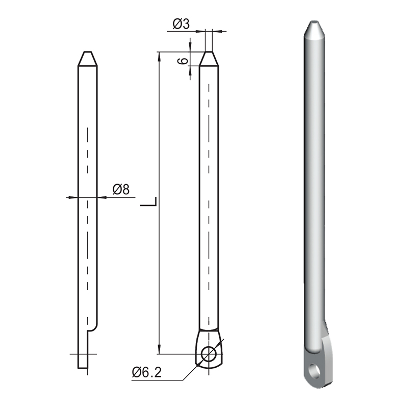 LG007-A Accessories Slat Nasctha Tionscail sorcóir níolón